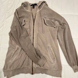 Forever 21 zip up jacket